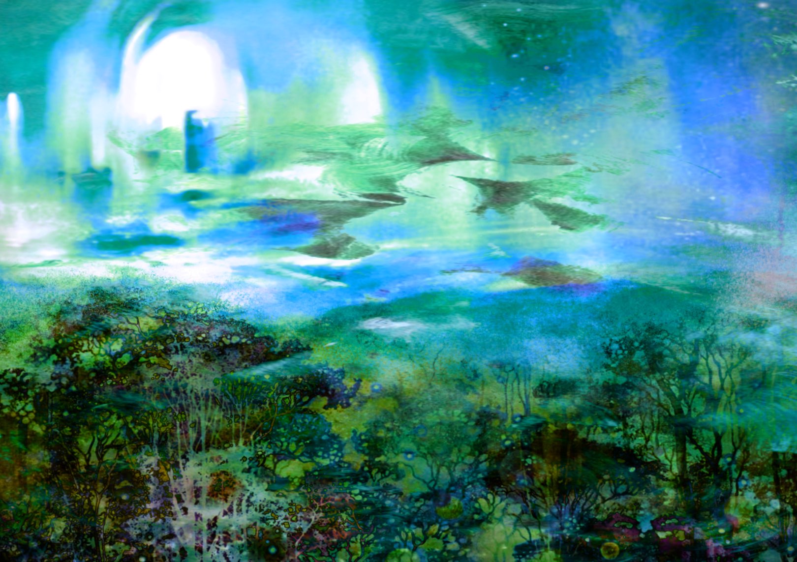 Wide landscape banner